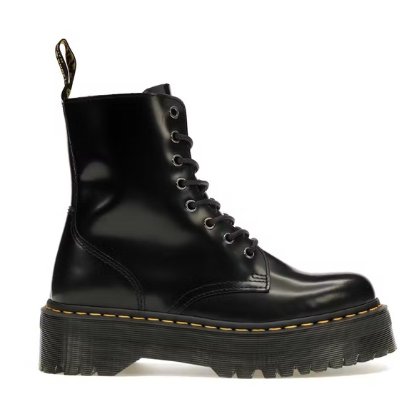 Dr. Martens Shoes - Dr. Martens, Jadon 8-Eye Leather Platform Boot